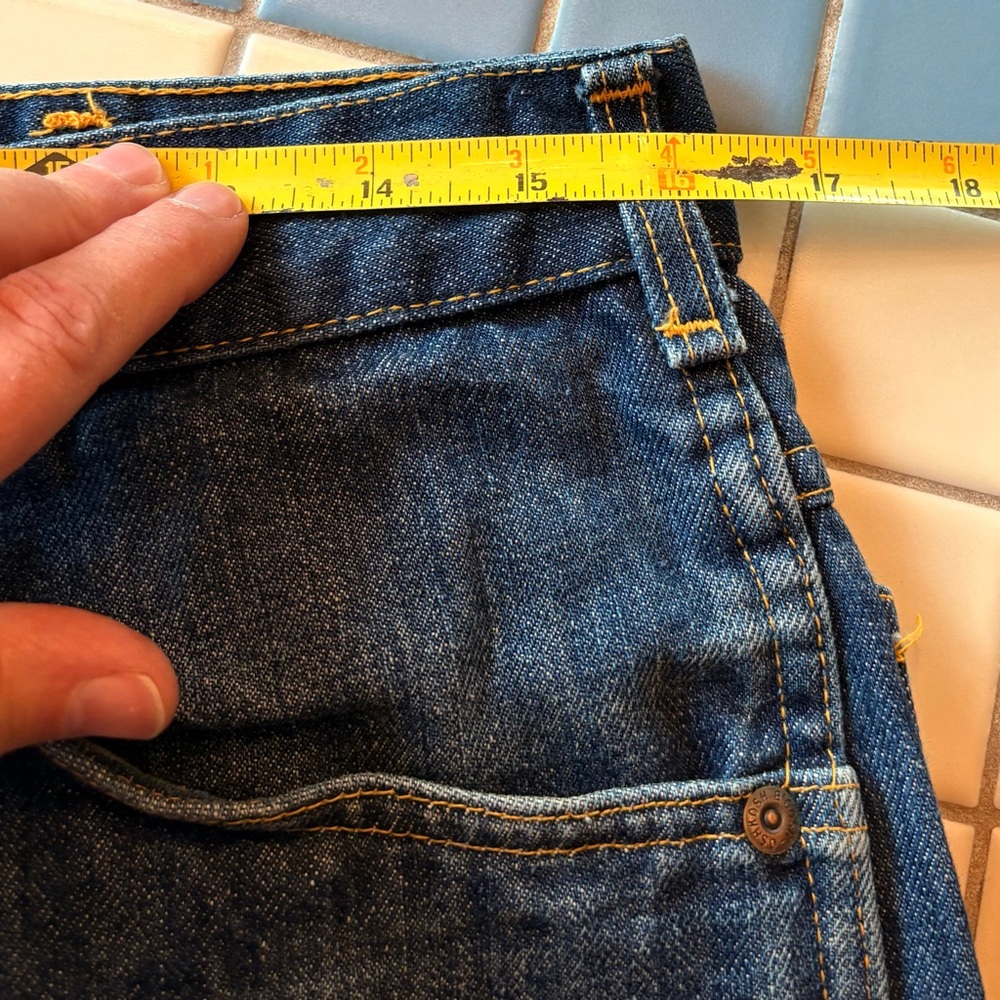 OshKosh B'gosh Classic Blue Denim Pants - Picture 5 of 7
